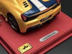 1:18 Ferrari 458 Speciale A 2014 Paris AS Giallo Tristrato - BBR