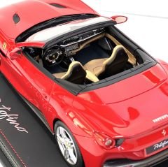 1:18 Ferrari Portofino Rosso Corsa 2017 - BBR Models