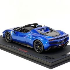 1:18 Ferrari 296 GTS Blu Corsa 2022 - BBR Models