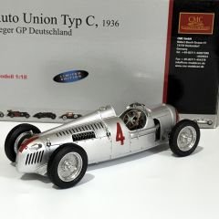 1:18 Auto Union Type C No:4 Deutschland GP Winner 1936 - CMC