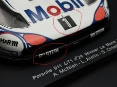1:18 Porsche 911 GT1 1998 Le Mans Winner - Spark