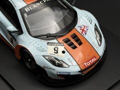 1:18 McLaren MP4-12C GT3 24H Spa 2012 GULF #9 - True Scale
