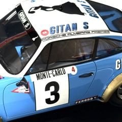 1:18 Porsche 911 SC Gitanes 1978 Monte Carlo Winner - Spark