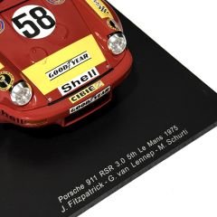 1:18 Porsche 911 RSR Le Mans 1975 J.Fitzpatrick - Spark
