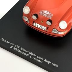 1:18 Porsche 911 S Monte Carlo Winner 1969 - Spark