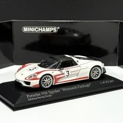 1:43 Porsche 918 Weissach Package Salzburg Edt. - Minichamps