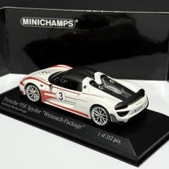 1:43 Porsche 918 Weissach Package Salzburg Edt. - Minichamps