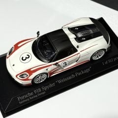 1:43 Porsche 918 Weissach Package Salzburg Edt. - Minichamps
