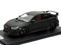 1:18 Honda Civic FK8 with Showcase Matte Black - One Model