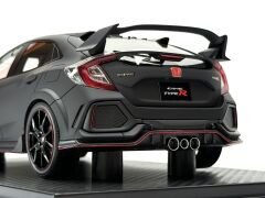 1:18 Honda Civic FK8 with Showcase Matte Black - One Model