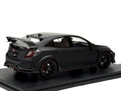 1:18 Honda Civic FK8 with Showcase Matte Black - One Model