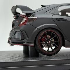 1:18 Honda Civic FK8 with Showcase Matte Black - One Model