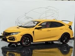 1:18 Honda Civic FK8 Type R 2020 Yellow - LCD Model