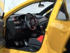 1:18 Honda Civic FK8 Type R 2020 Yellow - LCD Model