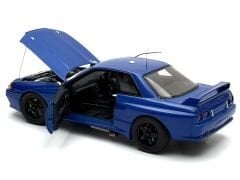 1:18 Nissan Skyline GT-R R32 Plain Body Bayside Blue '92 - Autoart