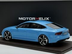 1:18 AUDI RS7 Sportback Performance Baby Blue 99 Limited - Motorhelix