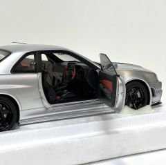 1:18 Nissan Skyline GT-R R34 Z Tune 2002 Silver - Autoart