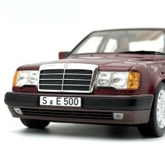 1:18 Mercedes-Benz 500 E W124 Red Met 1991 - Norev