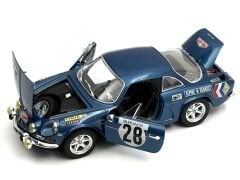 1:18 Alpine A110 1600S Monte Carlo Rally 1971 - Burago İtalyan