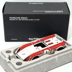 1:18 Porsche 908/02 Watkins Glen Winner Siffert 1969 - Autoart
