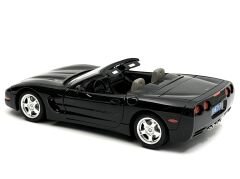 1:18 Chevrolet Corvette Convertible C5 Black - Burago İtalyan