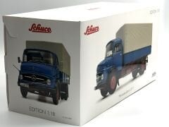 1:18 Mercedes-Benz L911 Truck 1966 Blue - Schuco