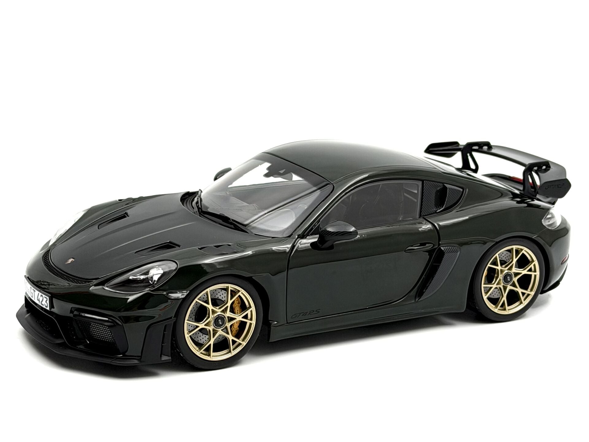 1:18 Porsche Cayman GT4 RS 2023 Brewster Green - Norev