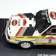 1:18 AUDI Sport Quattro Rally San Remo 1984 W.Röhrl - Autoart