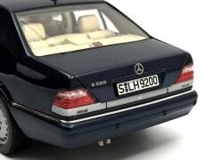 1:18 Mercedes-Benz S500 Lang W140 1989 Blue Met - Norev