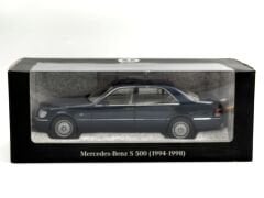 1:18 Mercedes-Benz S500 Lang W140 1989 Blue Met - Norev