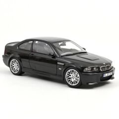 1:18 BMW M3 CSL E46 CSL Coupe 2003 Saphire Black - Norev