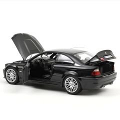 1:18 BMW M3 CSL E46 CSL Coupe 2003 Saphire Black - Norev