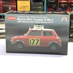 1:18 Morris Mini Cooper S Mk1 1967 Monte Carlo Winner - Kyosho