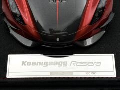1:18 Koenigsegg Regera Avan Style Red/Carbon - Fronti Art
