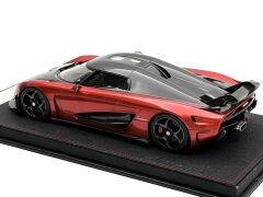 1:18 Koenigsegg Regera Avan Style Red/Carbon - Fronti Art