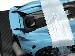 1:18 Koenigsegg Regera Pearl Blue High End Resin - FrontiArt