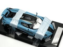 1:18 Koenigsegg Regera Pearl Blue High End Resin - FrontiArt