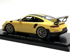 1:18 Porsche 911 GT2 RS Weissach Package Yellow AÇIKLAMA - Spark Dealer