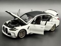 1:18 BMW M3 CS G80 2023 White - Minichamps