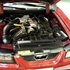 1:18 Ford Usa Mustang Bullit GT 2004 40. Yıl 72856 Crimson Red - Autoart