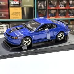 1:18 Ford Mustang Mach 1 2003 Azure Blue 73001 - Autoart