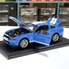 1:18 Ford Shelby Mustang GT500 Blue Met 2010 72916 - Autoart