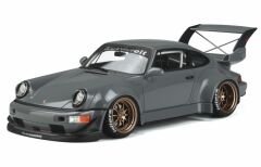 1:18 Porsche 911 964 Akiba Grey GT840 - GT Spirit