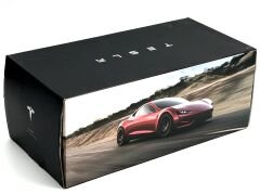1:18 Tesla Roadster Metallic Red - Tesla Dealer Edition