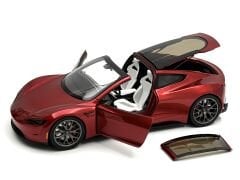 1:18 Tesla Roadster Metallic Red - Tesla Dealer Edition
