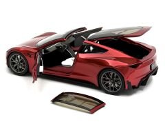 1:18 Tesla Roadster Metallic Red - Tesla Dealer Edition