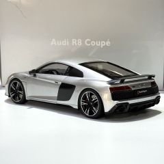 1:18 AUDI R8 Coupe V10 Silver 2021 - KengFai