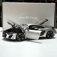 1:18 AUDI R8 Coupe V10 Silver 2021 - KengFai