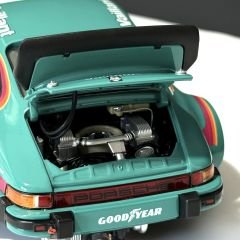1:18 Porsche 934 RSR DRM 1976 Bob Wollek Vaillant - Schuco Exc.