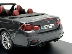 1:18 BMW M4 F83 Convertible 2014 Mineral Grey - Paragon